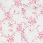 Baby Girls White & Pink Floral & Butterflies Babygrow Set, 1, hi-res